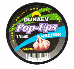 Бойлы DUNAEV POP-UP 14мм Чеснок30г