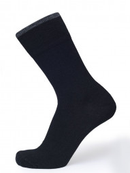 Носки Norveg Dry Feet женские для мембранной об., цвет черный с серой полосой, разм 38-39