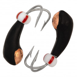 Мормышка вольфрамовая Condor Коза-уралка, с коронкой, 2,0 мм, медь 15 шт