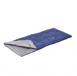 Спальный мешок-одеяло СЛЕДОПЫТ - Pioneer, 180х73 см., до +10С, 1,5 х слойный, цв.темно-синий