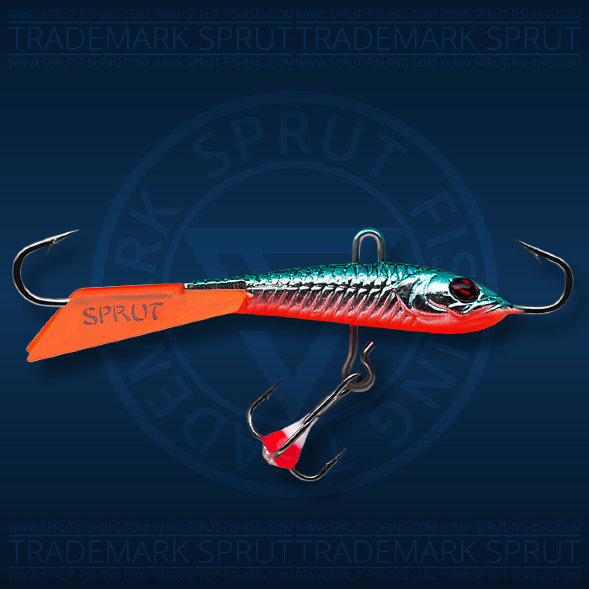 Балансир рыболовный для зимней рыбалки Sprut Hijaro №3 6г 40мм SSK-EP