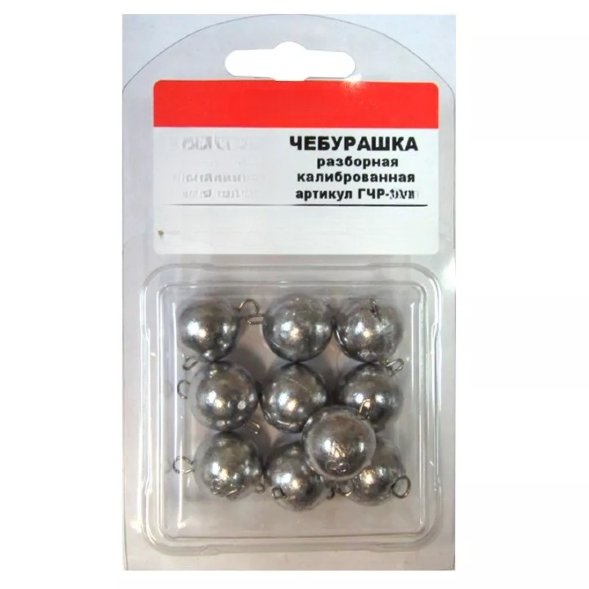 Груз Tula-SF Чебурашка спортивный разборный 8г0.8 10шт гчру-080