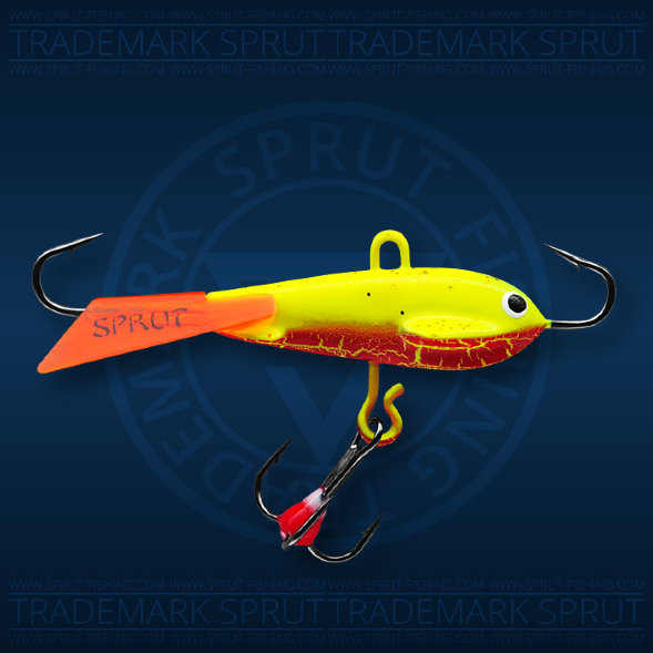 Балансир рыболовный для зимней рыбалки Sprut Toru №5 12г 50мм RL