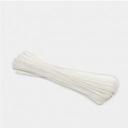Шнур Шнурком вязано-плетеный ПП 4мм хозяйственный 10м бел.