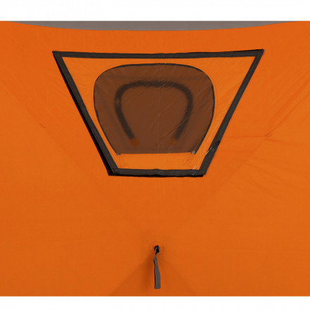 Палатка Куб Condor зимняя утепленная, 6 сторон, размер 3,6 х 3,2 х 2,2 оранжевый