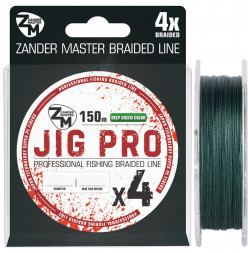 Леска плет. ZM Jig Pro 0.14 150м зеленая