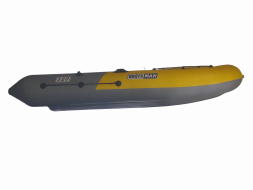 Надувная лодка Boatsman 320AS НДНД Sport желто-черный