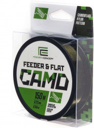 Леска Feeder Concept Feeder&amp;Flat Camo 0.25 150м