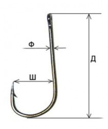 Крючок FISH SEASON Sode-ring №2 BN 10шт 10006-02F