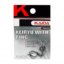 Крючки одинарные Kaida KEIRYU размер 12