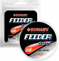 Фидерная резина Dunaev Feeder Gum Black 0.6mm