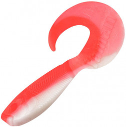 Твистер YAMAN PRO Mermaid Tail, р.3 inch, цвет #27 - Red White уп. 10 шт.