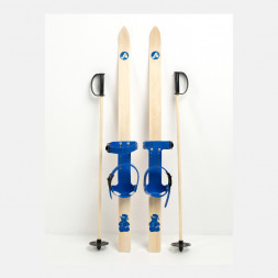 Комплект Маяк лыжный детский 120см с креплением Junior и палками