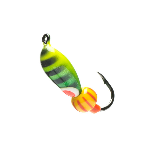 Мормышка вольфрамовая Lumicom Семечка Ф4 покраска 202