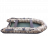 Надувная лодка FLINC FT320A НДНД камуфляж-пиксель