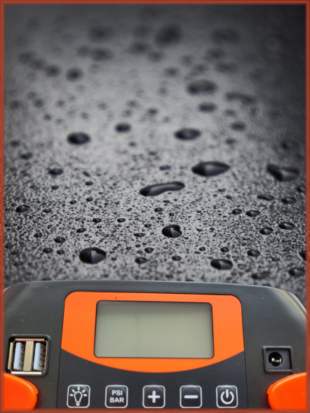 Насос аккумуляторный двухступенчатый HT-790 для лодок ПВХ, сабов, матрасов, палаток 0,34-1,38 атм