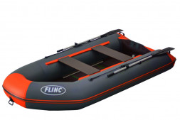 Надувная лодка FLINC FT320K графитово-оранжевый