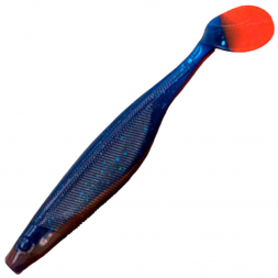 Мягкая приманка Brown Perch Roach BC Синий/Красный 90мм 4,7гр цвет 104 4 шт