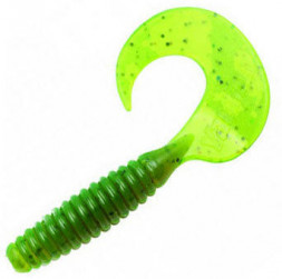 Твистер YAMAN PRO Spiral, р.4 inch, цвет #10 - Green pepper уп.5 шт